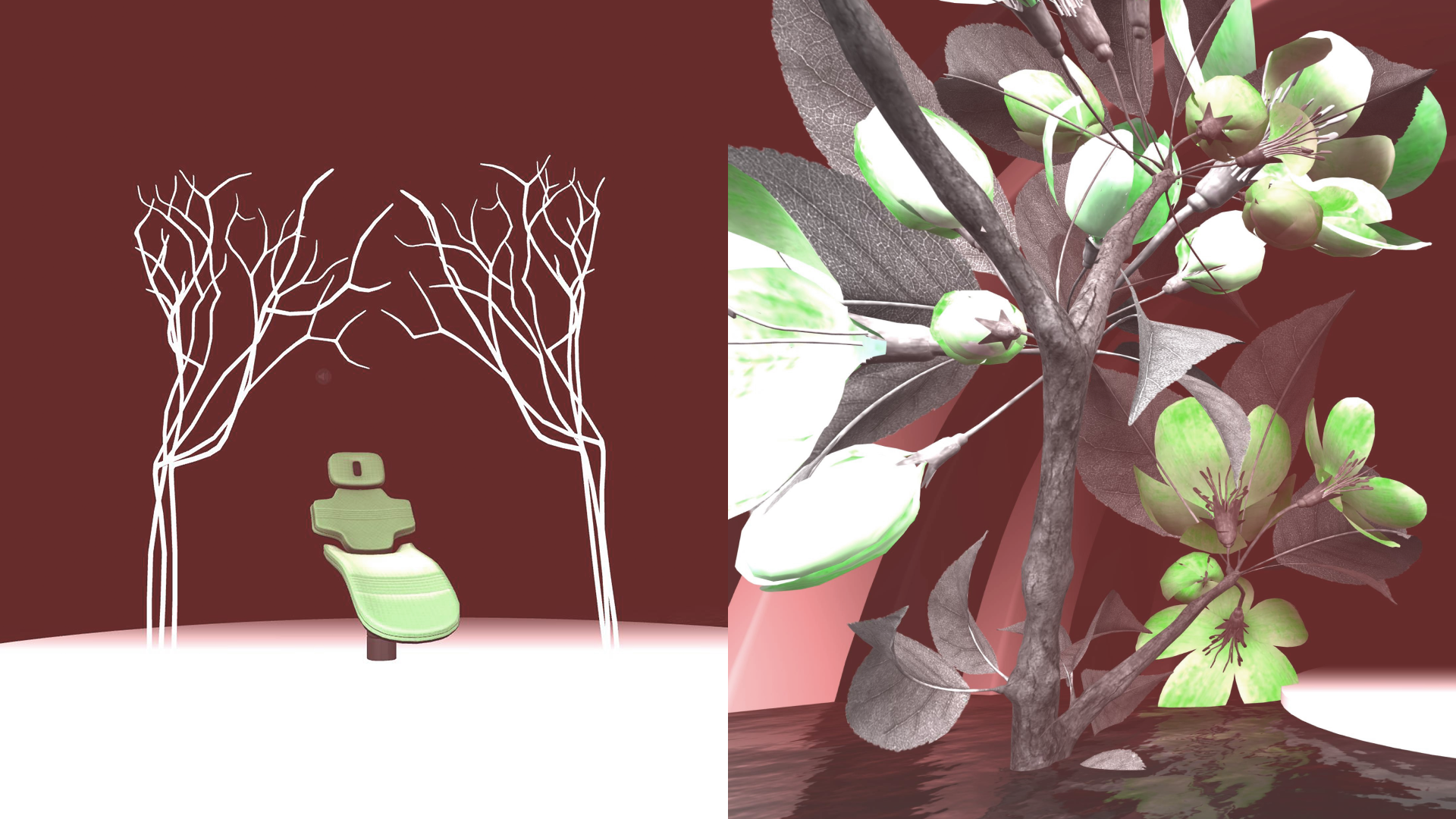 Dientes: web-based interactive 3D environment exploring dental records and immigrant memory